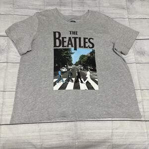Beatles - Classic Abbey Road - Womens Size XXXL Short Sleeve Graphic T-Shirt